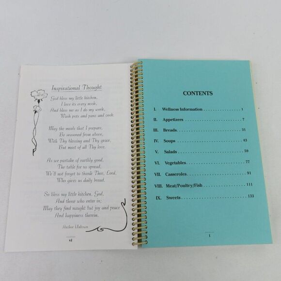 Friends of the Grossmont Hospital Cancer Center Cookbook 1992 La Mesa Cook Book - Picture 3 of 10